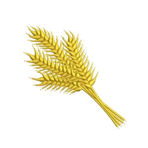 Peut inclure: Un groupe d'épis de blé dorés, symbole de la récolte et de l'abondance.