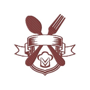 Chef Embroidery Design, Chef Logo, Machine embroidery Kitchen, Kitchen Embroidery, Kitchen apron embroidery, Embroidery upload