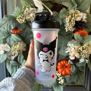 Kawaii Shaker Bottle, Kitty Blender Bottle, Kawaii Kitty, Shaker Bottle, Blender Bottle, Fitness Bottle, HK, Pink Kitty, Hello Kawaii