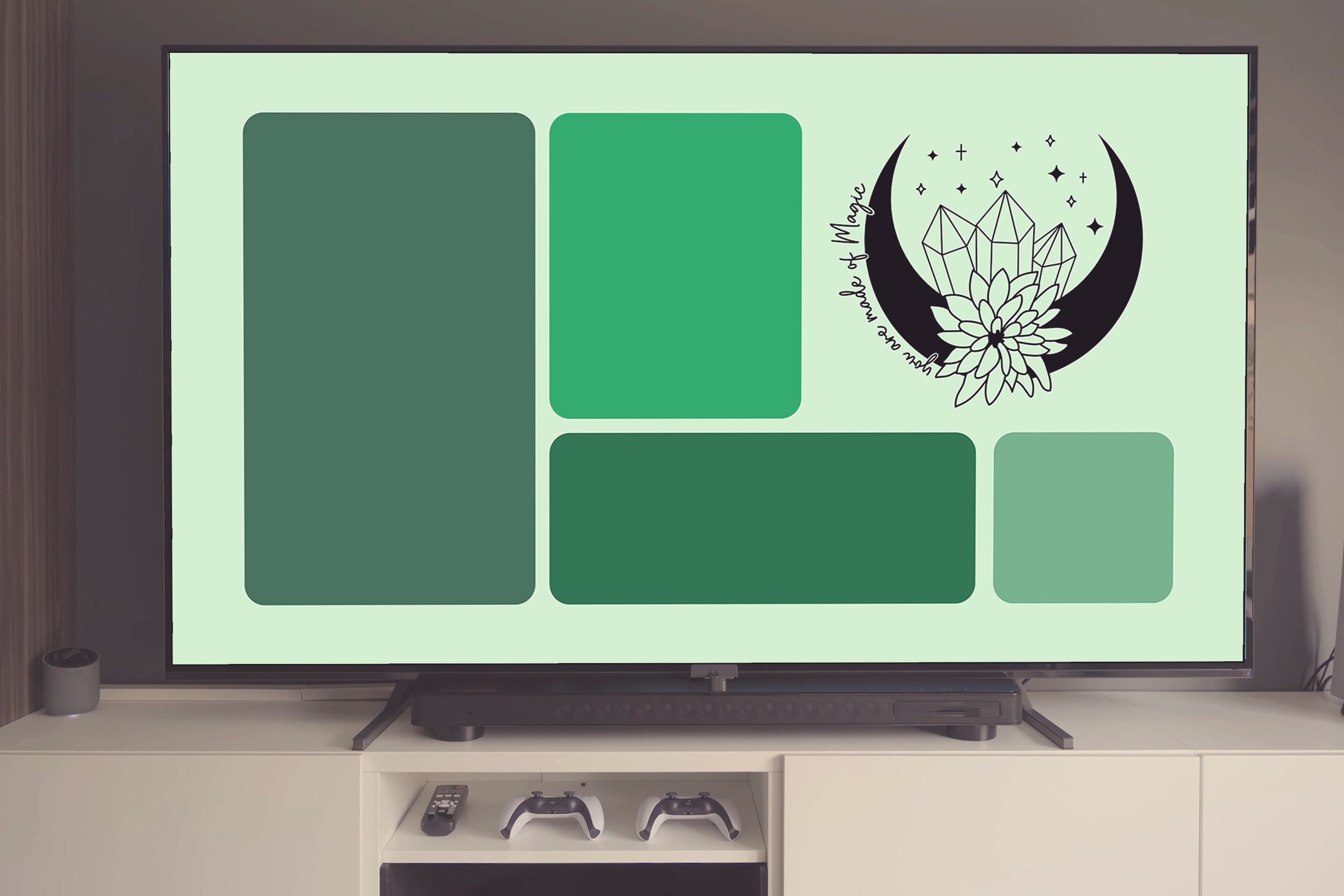 Green Emerald Minimalist Wallpaper for Mac and Window | Desktop ...