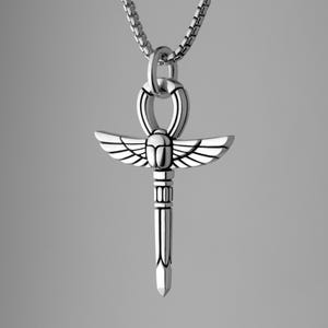 Mini Egyptian Ankh Pendant Necklace