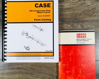 Case 580Ck 580 Construction King Wheel Tractor Operators Manual Parts -8685801