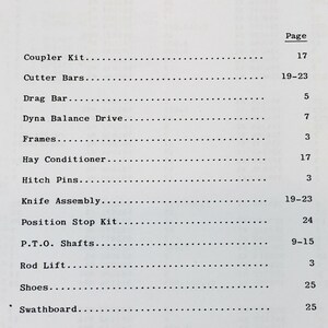 thumbnail image 2 of Massey Ferguson No. 31 Rear Mounted Mower Bar – Sickle Owners Operators Manual (Reproduction) 2 of 6