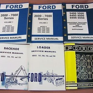International Harvester 3400A Wheel Loader Backhoe Tractor Service Manual – 582 Pages