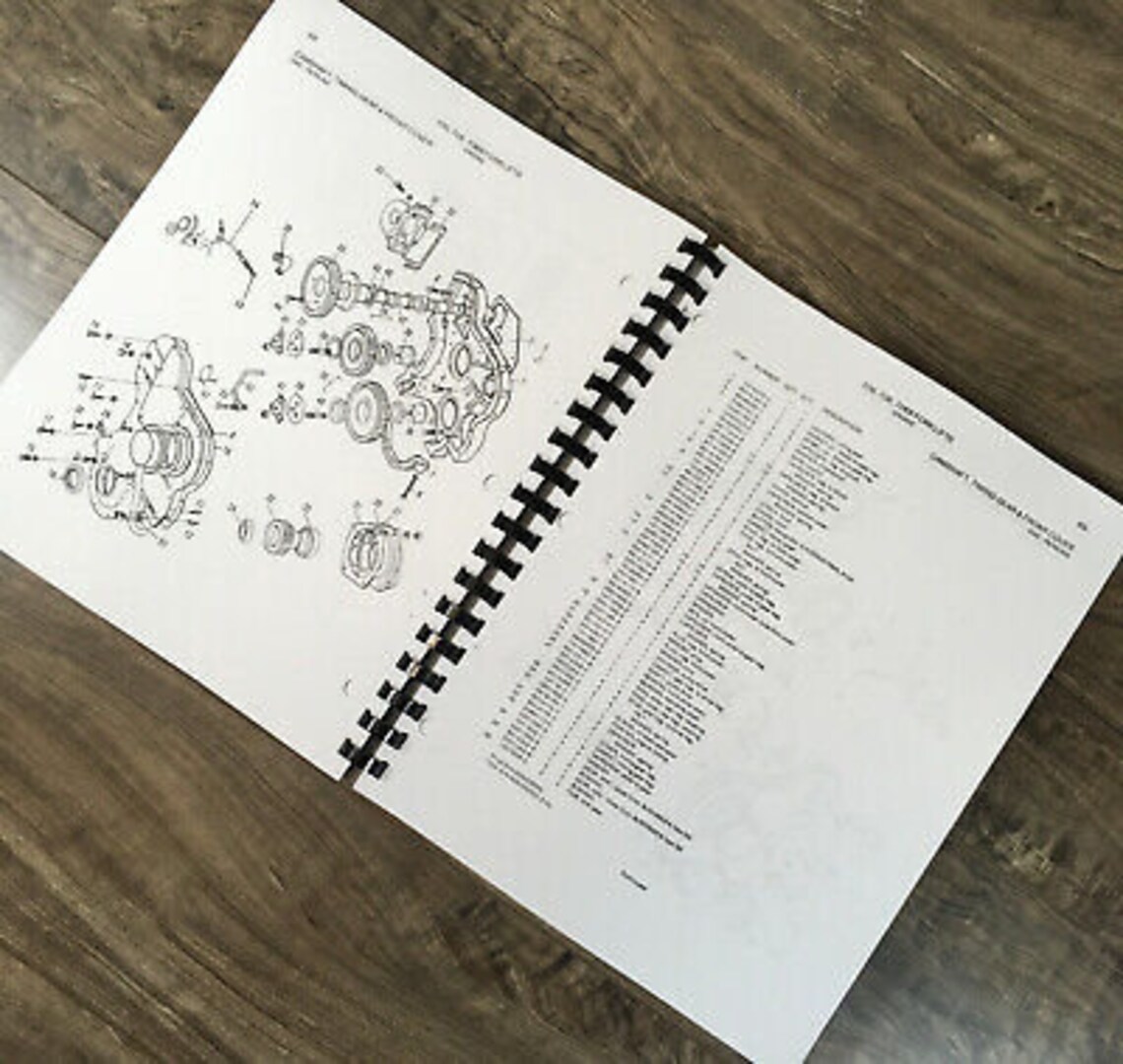 Allis Chalmers 700 706 706B Forklifts Parts Manual Catalog Book S/N up ...
