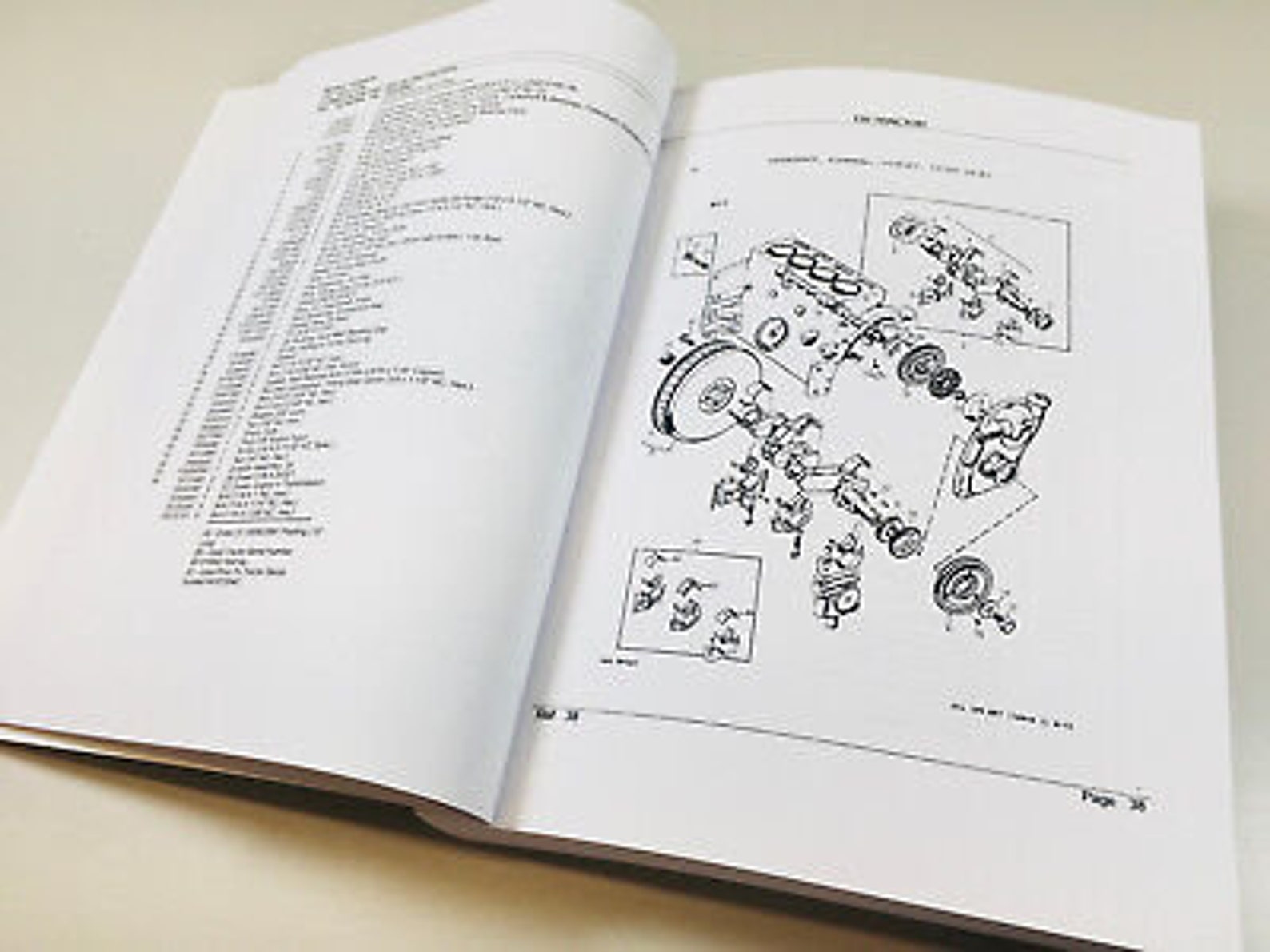 Fsm 135 Massey Ferguson 135 Tractor Factory Service Parts Operators Manual Shop ...