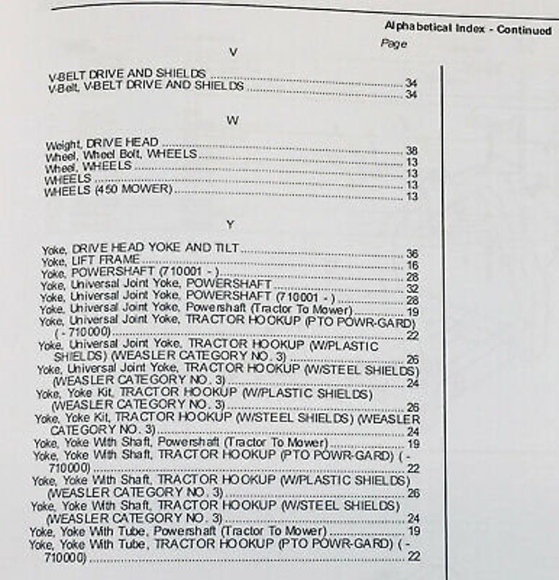 Operators Parts Manuals For John Deere 350 450 Sickle Bar Mower Owner Catalog image 6