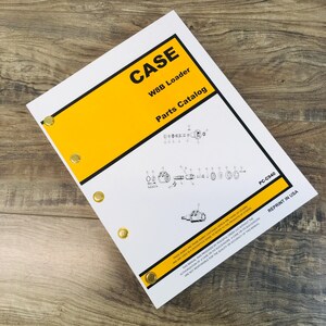 J I Case W8B Loader Parts Manual Catalog Assembly Exploded View