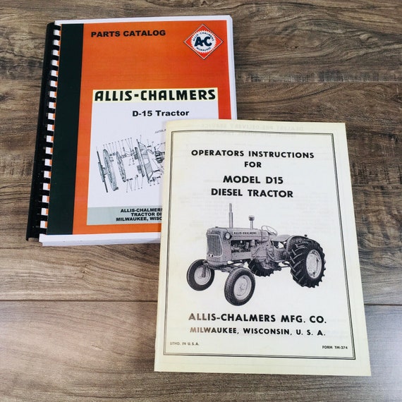 Allis Chalmers D15 Series II tractor photos information