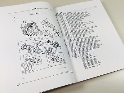 Fsm 135 Massey Ferguson 135 Tractor Factory Service Parts Operators Manual Shop ...