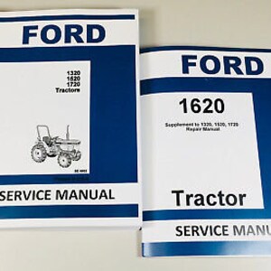 Ford 1620 Tractor Service Repair Shop Manual Technical Factory Workshop Complete