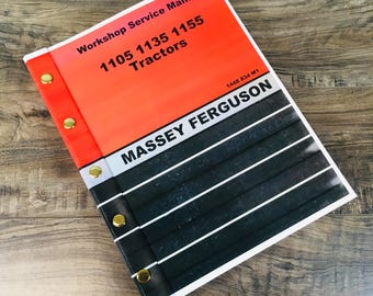 Mf Massey Ferguson 1135 Tractor Service Repair Shop Manual Technical Workshop