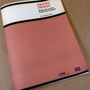 J I Case Model 80 And 85 Front End Loaders Parts Catalog Manual For Farm Tractor