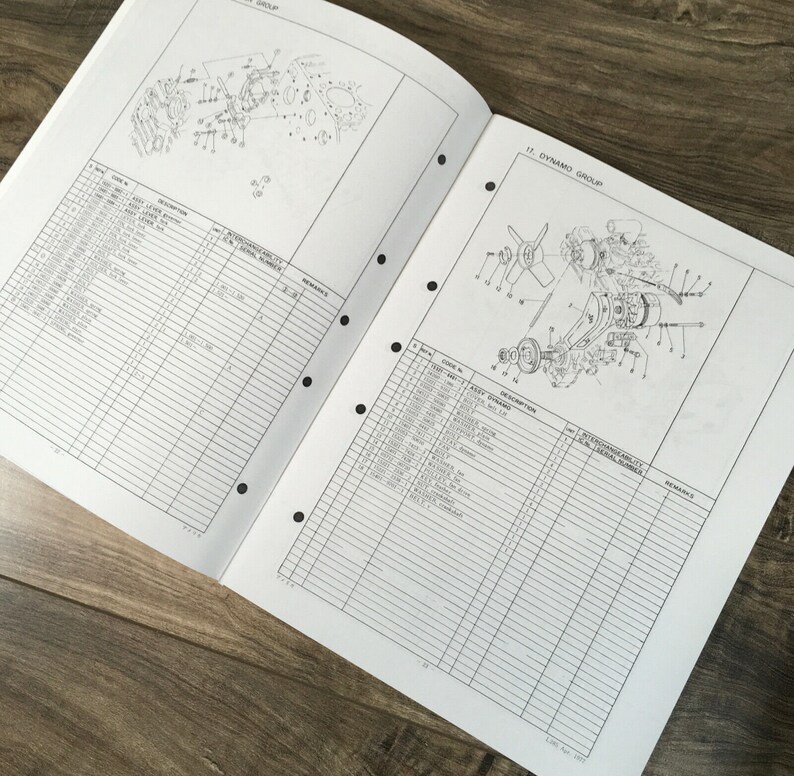 Kubota L285 Tractor Parts Manual Catalog Book Assembly Schematics ...