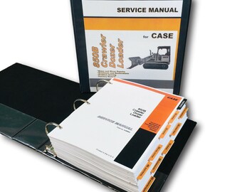 Case 850B Crawler Dozer Loader Service Manual Repair Shop Technical Workshop