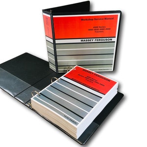 Massey Ferguson 4800 4840 Tractor Service Repair Shop Manual Technical Workshop