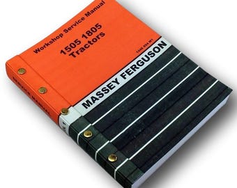 Massey Ferguson 1805 Tractor Service Repair Shop Manual Technical Workshop