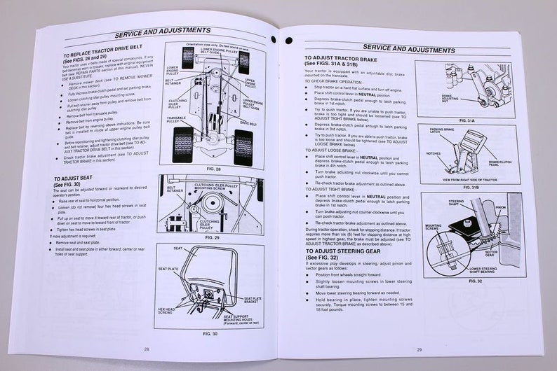 Craftsman 536.255860 Lawn Mower Garden Tractor Owners Operators Parts ...