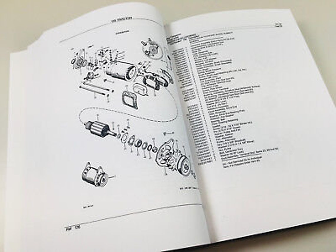 Fsm 135 Massey Ferguson 135 Tractor Factory Service Parts Operators Manual Shop ...