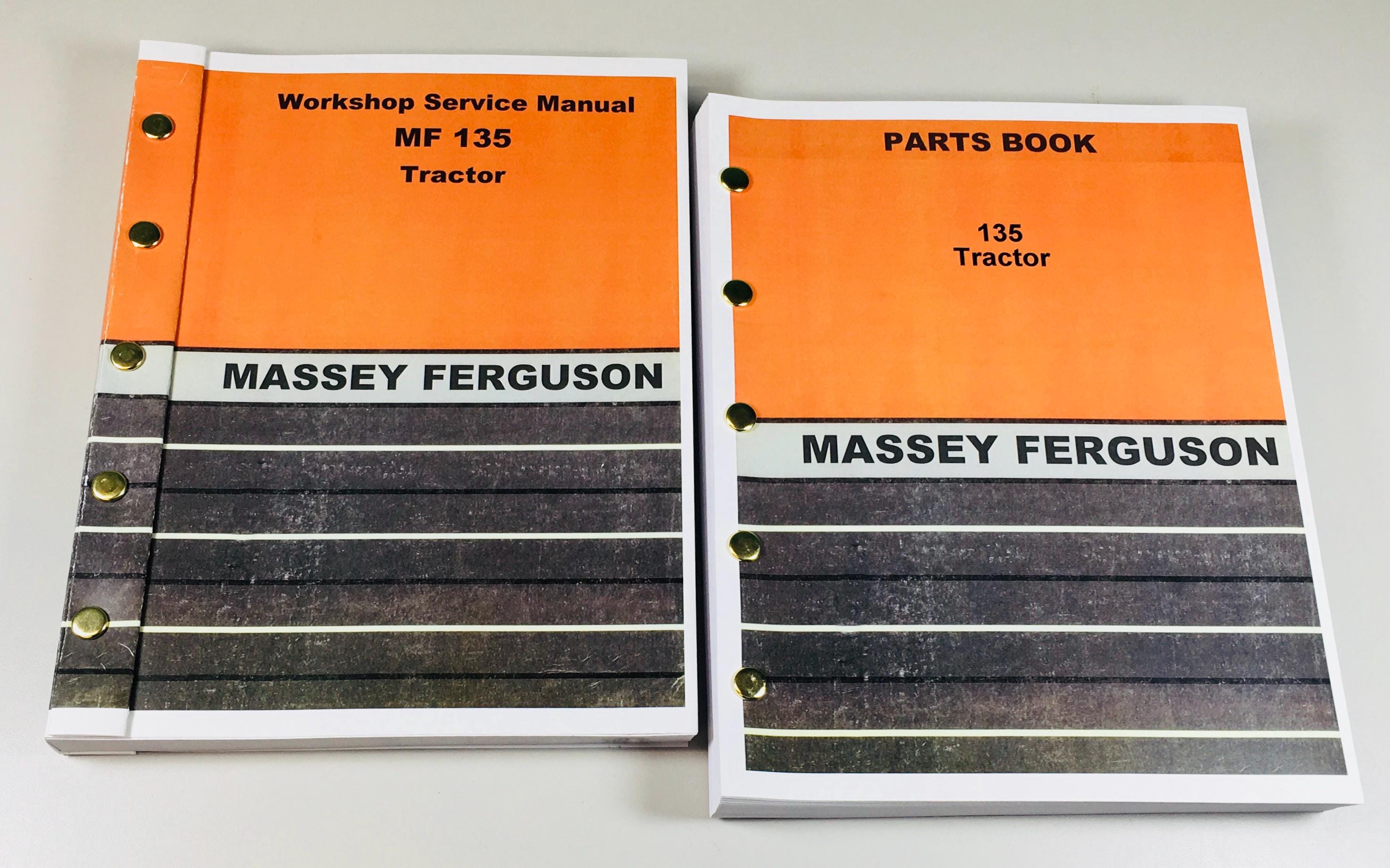 Massey Ferguson 202 203 204 205 Tractor Parts Manual Catalog - Foto 6