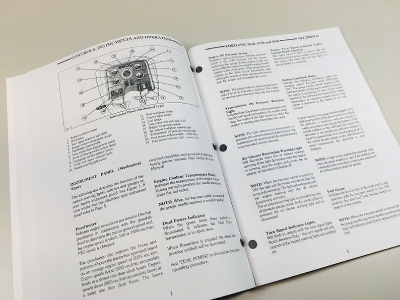thumbnail image 2 of Ford 9N & 2N Tractor Operator's Manual (1939-1947) – Ferguson System, Peaceful Creek Reprint 2 of 3