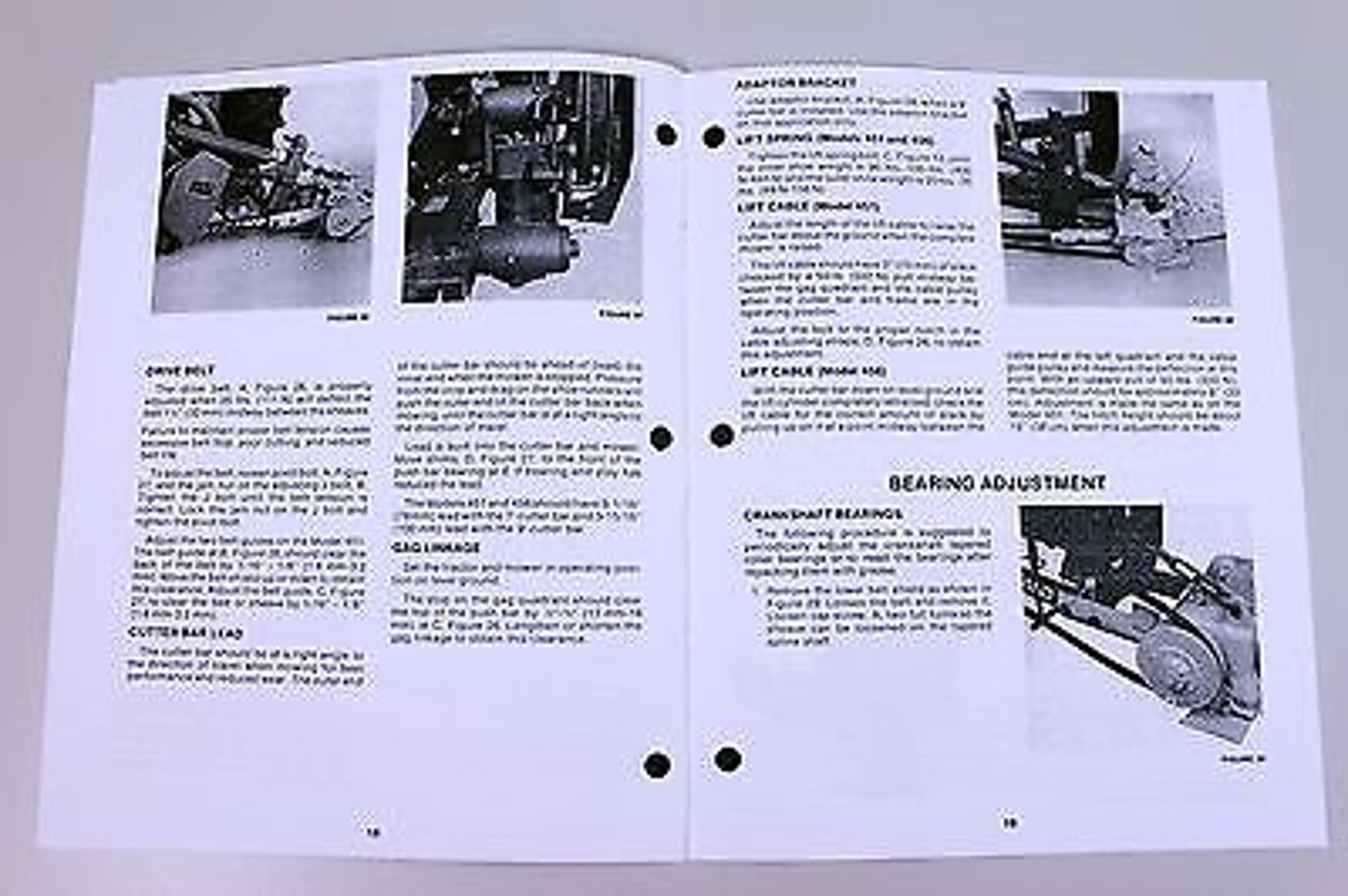 Set New Holland 451 456 Sickle Bar Mower Service Owners Operators Parts Manual - Etsy