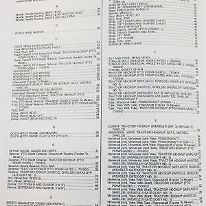 Operators Parts Manuals For John Deere 350 450 Sickle Bar Mower Owner Catalog image 5