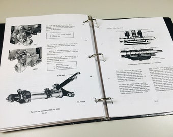 International Farmall Tractor Operator Manual & Parts Catalog – 766, 966, 1066, 1466