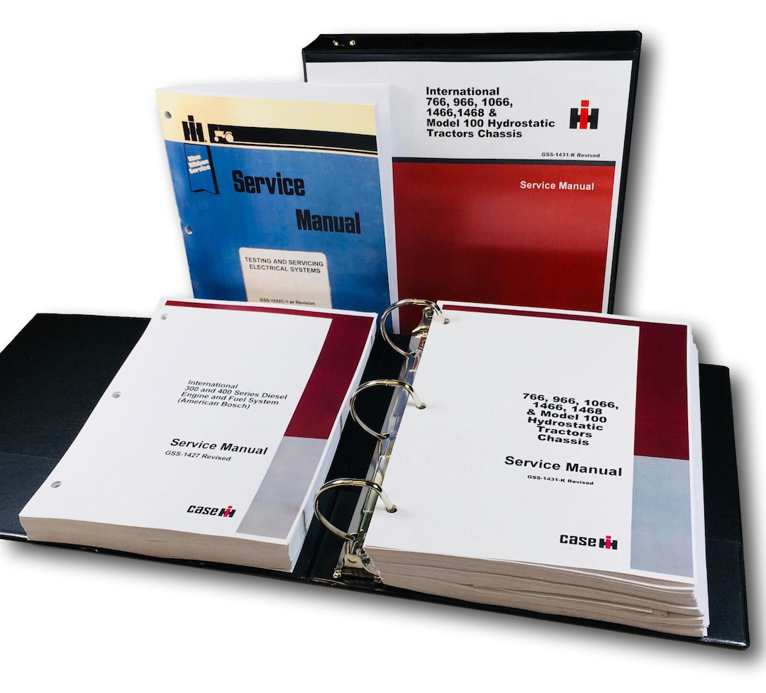 INTERNATIONAL 1066 SERVICE MANUAL PDF visual data 5