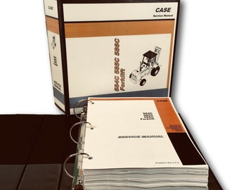 Case 584C 585C 586C Forklift Service Manual Repair Shop Technical Book Overhaul