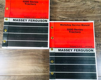 Massey Ferguson 1030 1035 Tractor Service Repair Shop Manual Technical Workshop