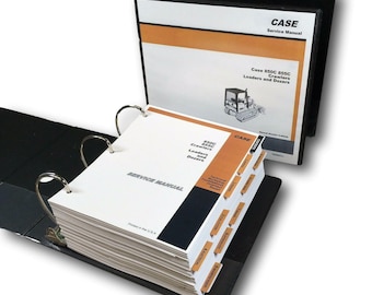 Case 850C 855C Crawler Dozer Loader Service Manual Repair Shop Technical Book