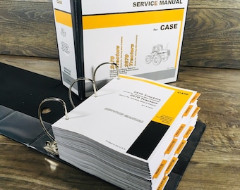 Case 2470 2670 Tractor Service Manual Repair Shop Technical Book Workshop