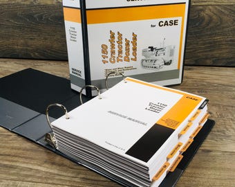 Case 1150 Crawler Tractor Bull Dozer Loader Service Manual Repair Shop Book