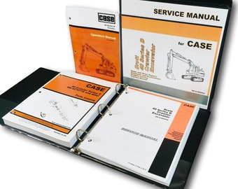 Drott Case 40D Crawler Service Manual Parts Catalog Operators Set S/N 6270716-UP