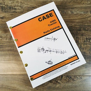 Koffer 4490 Traktor Teile Handbuch Katalog Buchmontage Schematic Explosionsansichten