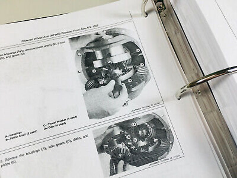 John Deere 410B 410C 510B 510C Backhoe Loader Repair Technical Manual – Open Box