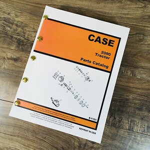 Case 2090 Traktor Teile Handbuch Katalog Riesige 713 Seiten Explosionszeichnungen Numbers