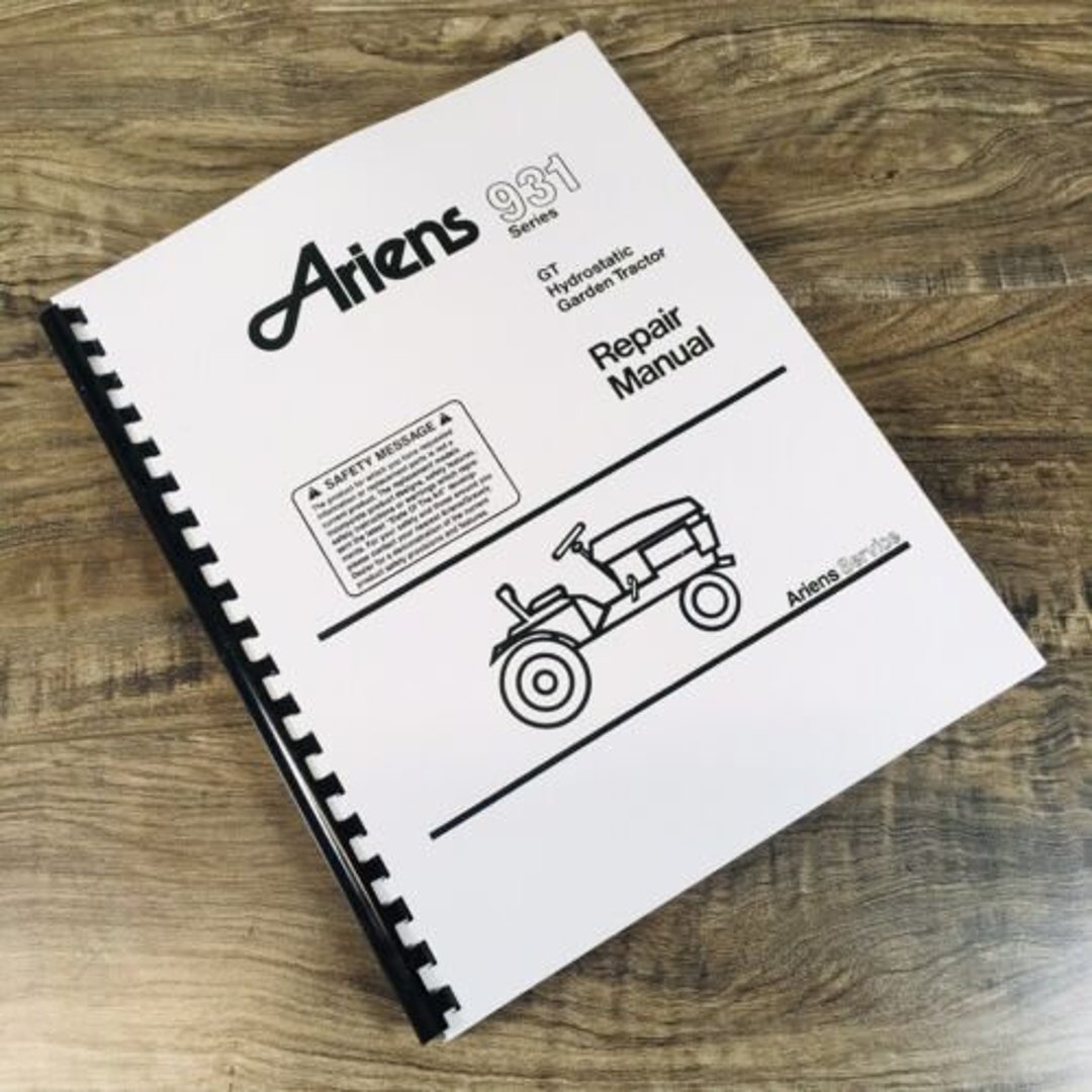ARIENS 931 SERIES visual data 3