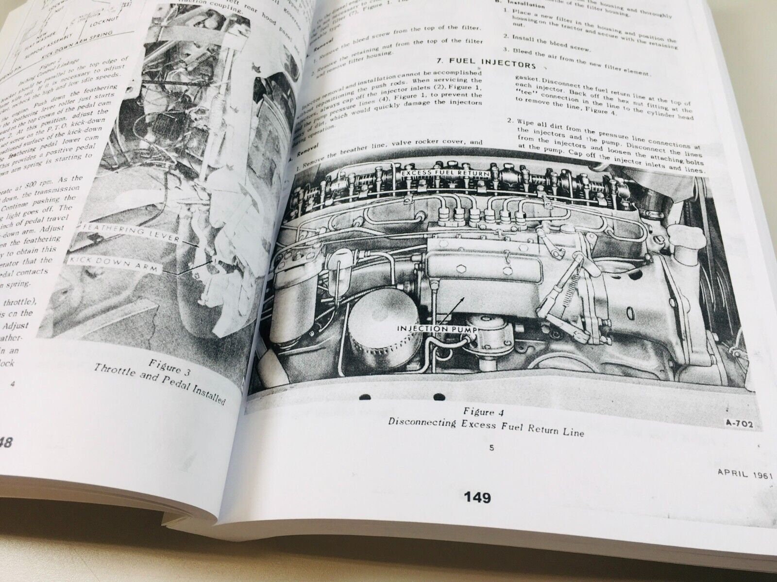 Ford 6000 Traktor Service & Reparatur Handbuch – Komplettes Werkstattset, 838 Seiten
