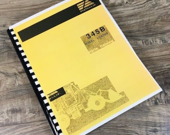 Fiat Allis Chalmers 345B Wheel Loader Parts Manual Catalog Book Assembly