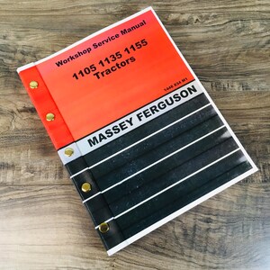Mf Massey Ferguson 1155 Tractor Service Repair Shop Manual Technical Workshop