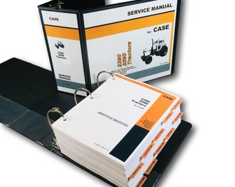 Case 2390 2590 Tractor Service Manual Repair Shop Technical Workshop Book