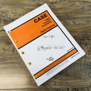 Case 170C Raupen Kettenbagger Teile Handbuch Katalog Explosionszeichnungen Montage