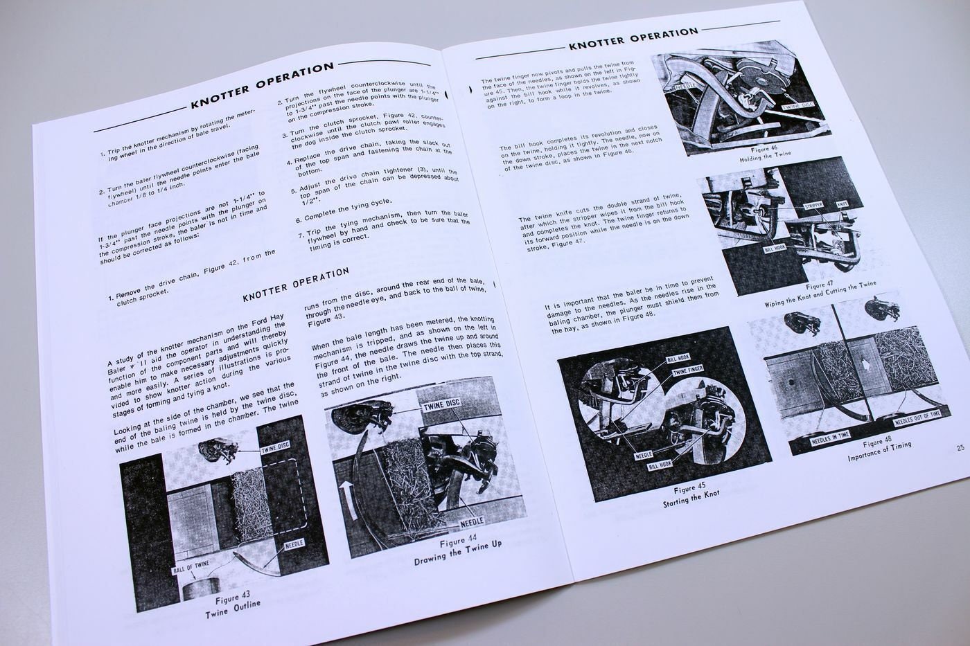 Ford 532 542 Small Square Hay Baler Parts Operators Manual Owners Ford 532 542 small square hay baler parts operators manual owners