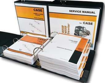 Case 1450B 1455B Crawler Loader Dozer Service Repair Manual Parts Catalog Books