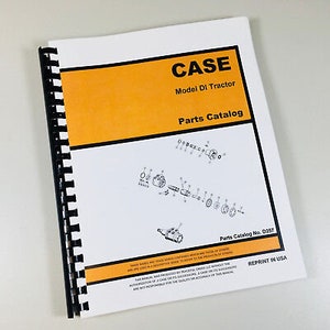 Koffer Di Traktor Teile Handbuch Katalog Explosionsansichten Zahlen