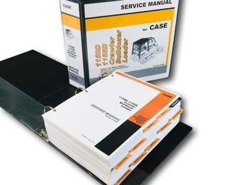Case 1150D 1155D Crawler Bull Dozer Loader Service Manual Repair Shop Book