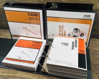 Case W14 W14H W14Fl Wheel Pay Loader Service Repair Manual Parts Catalog Set