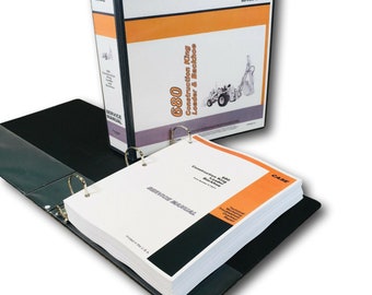 Case 680 Ck Tractor Loader Backhoe Service Manual Repair Shop Technical Book